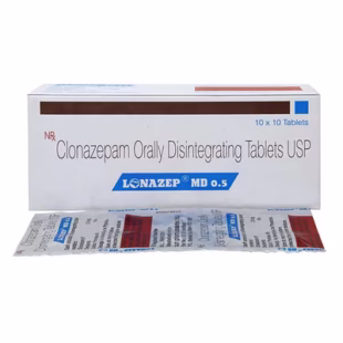 Lonazep MD 0.5 Tablet