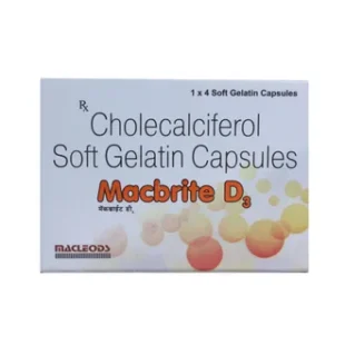 Macbrite D3 Soft Gelatin Capsule
