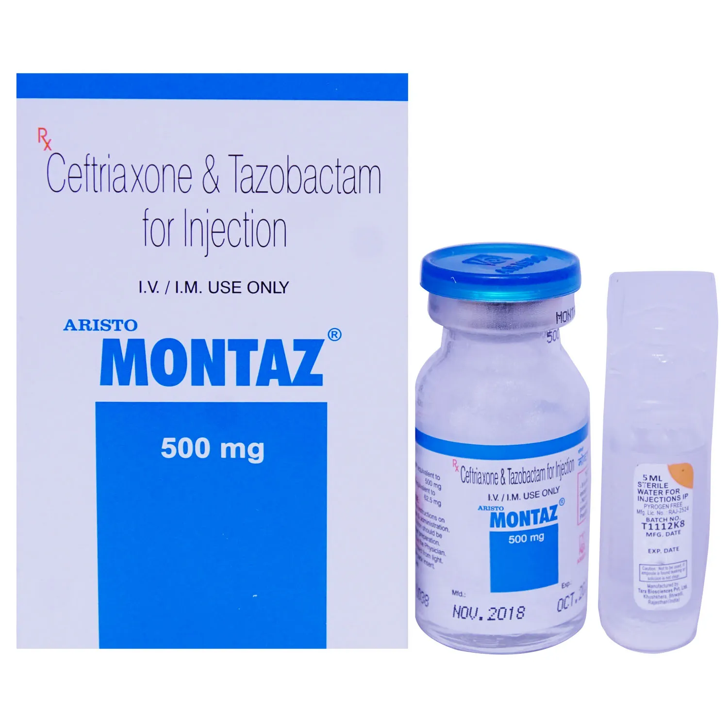 Montaz 500mg Injection 1vail