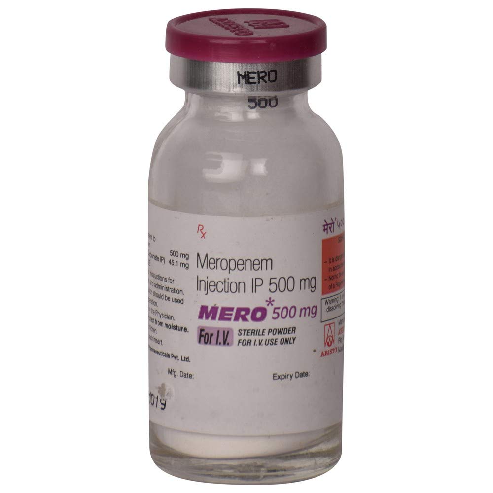 Mero 500mg Injection 1*1vail - Image 2