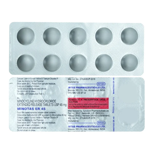 Minotas 45mg Tablet ER - Image 2