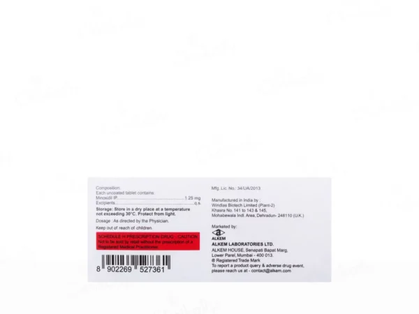 Minokem 1.25mg Tablet - Image 2