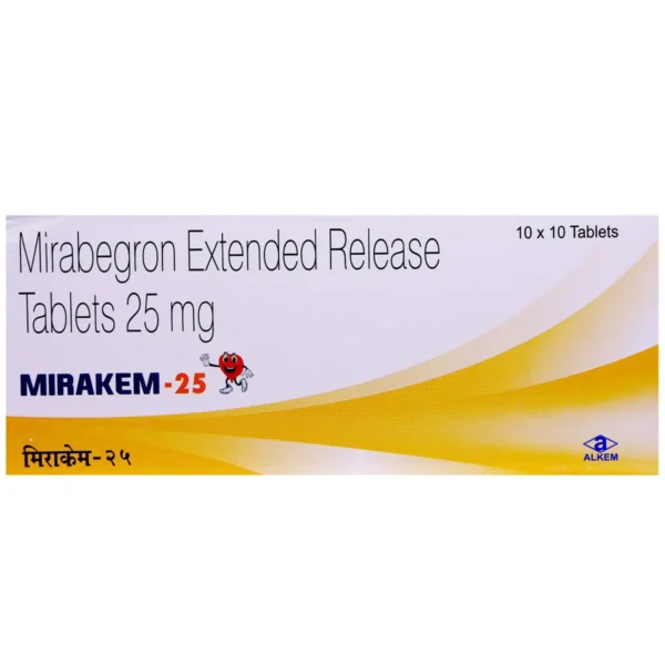 Mirakem 25mg Tablet