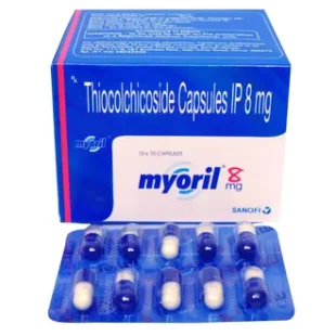 Myoril 8mg Capsule