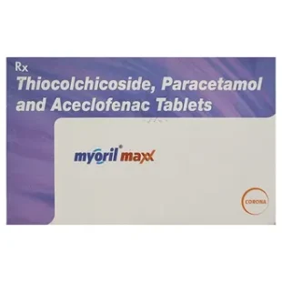 Myoril Maxx 4mg/100mg/325mg Tablet