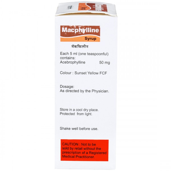 Macphylline Syrup 100 ml - Image 3