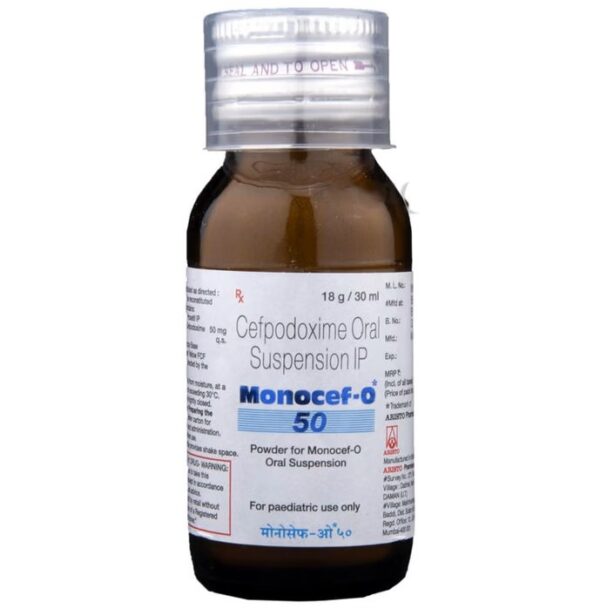 Monocef-O 50 Oral Suspension - Image 2
