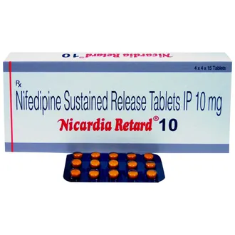 Nicardia Retard 10 Tablet SR 1*15