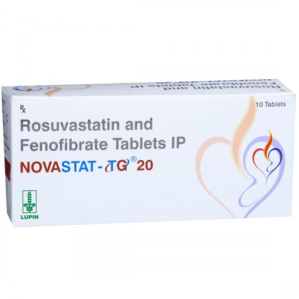Novastat-TG 20 Tablet 1*10