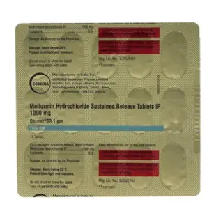 Obimet SR 1gm Tablet 1*15