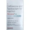 Accutaz HS 500mg/62.5mg Injection