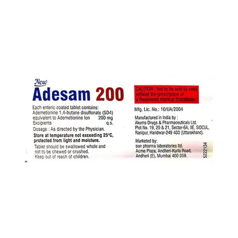 Adesam 200 Tablet 1*10 - Image 2