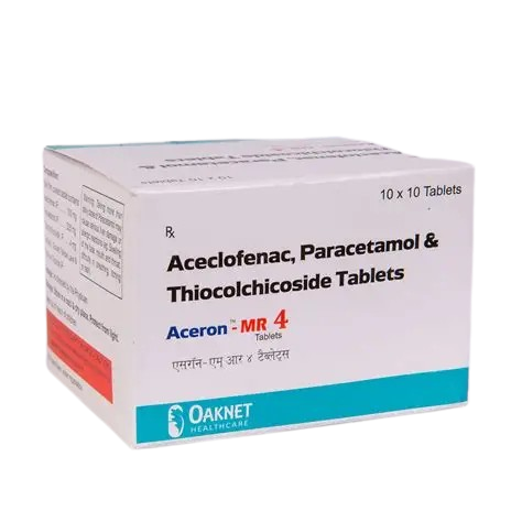 Aceron MR 100 mg/4 mg Tablet 1*10