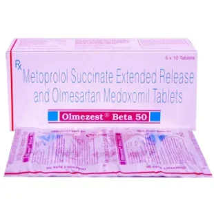 Olmezest Beta 50 Tablet ER