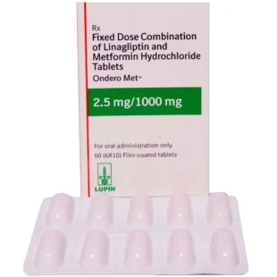Ondero Met 2.5mg/1000mg Tablet