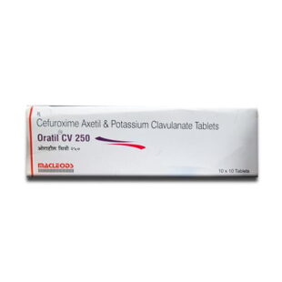 Oratil CV 250mg/125mg Tablet