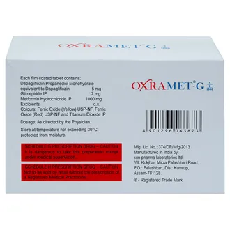 Oxramet G 5mg/2mg/1000mg Tablet - Image 2