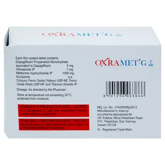 Oxramet G 5mg/1mg/1000mg Tablet - Image 3