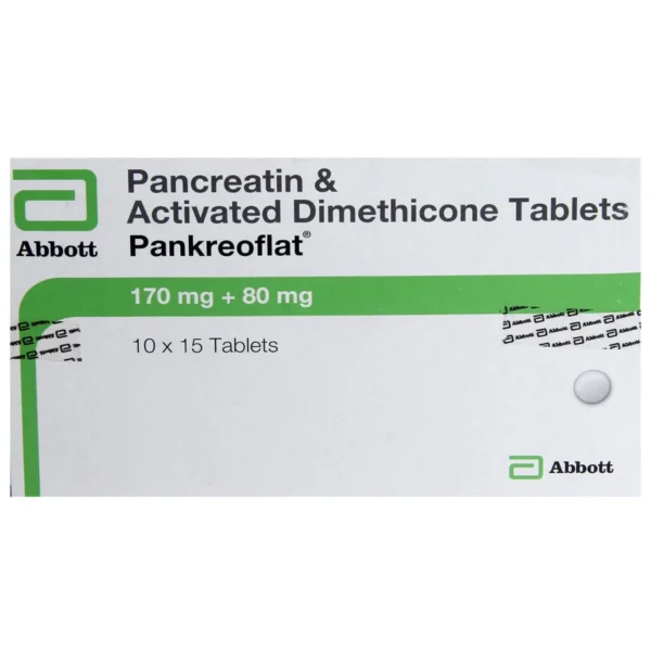 Pankreoflat 170mg/80mg Tablet - Image 4