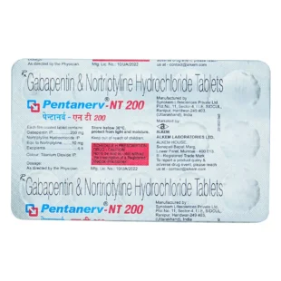 Pentanerv NT 200mg/10mg Tablet