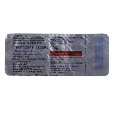 Perampa 4mg Tablet 1*10