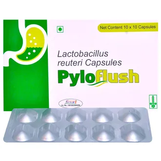 Pyloflush Probiotic Capsule 1*10 - Image 4