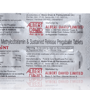 Sioneuron NT 75mg/10mg/1500mcg Tablet