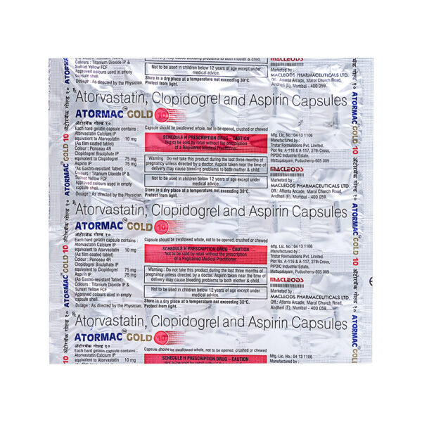 Atormac Gold 10 Capsule - Image 3