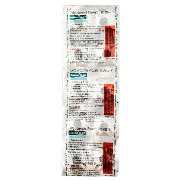 Zedocef 50mg Tablet DT - Image 2