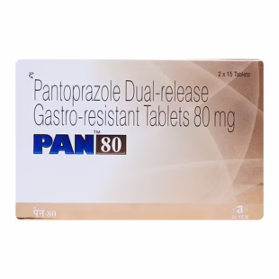 PAN 80mg Tablet