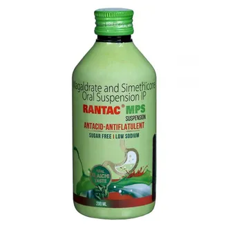 Rantac Mps Oral Suspension Elaichi Sugar Free