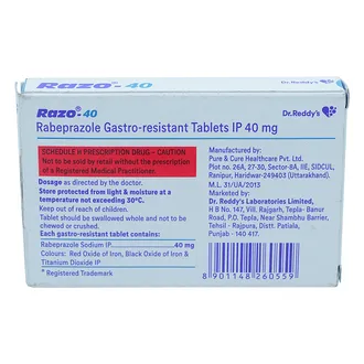 Razo 40mg Tablet 1*15 - Image 4