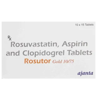 Rosutor Gold 10/75 Tablet