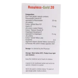 Rosuless-Gold 20mg Capsule - Image 2