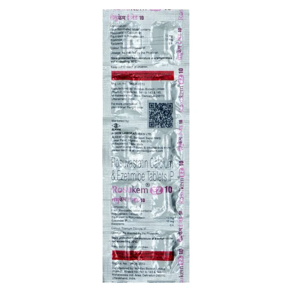 Rosukem EZ 10mg/10mg Tablet