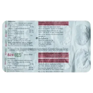 S24-DM 10mg/1000mg/100mg Tablet