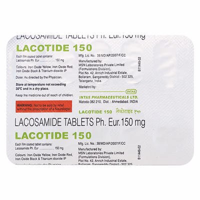 Lacotide 150mg Tablet 1*10