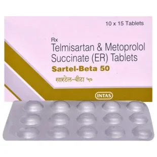 Sartel-Beta 50 Tablet ER