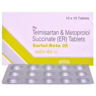 Sartel-Beta 25 Tablet ER