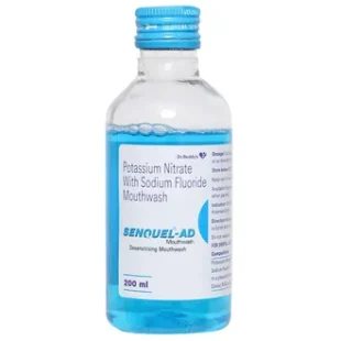 Senquel-AD Desensitising Mouthwash with Potassium Nitrate & Sodium Fluoride 200 ml