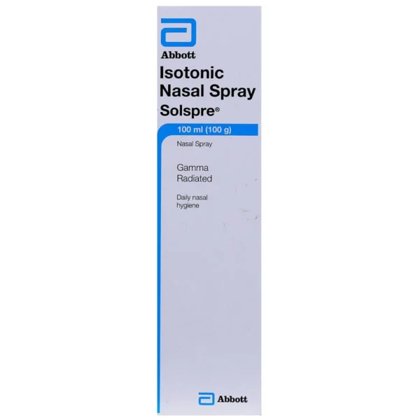 Solspre Isotonic Nasal Spray with Sodium Chloride | For Daily Nasal Hygiene - Image 4