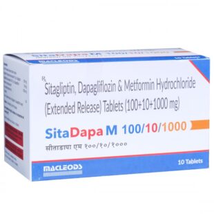 Sitadapa M 100/10/1000 mg Tablet (10 Tab)