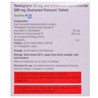 Tenebite-M 20/500 Tablet PR - Image 4