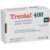 Trental 400 Tablet PR