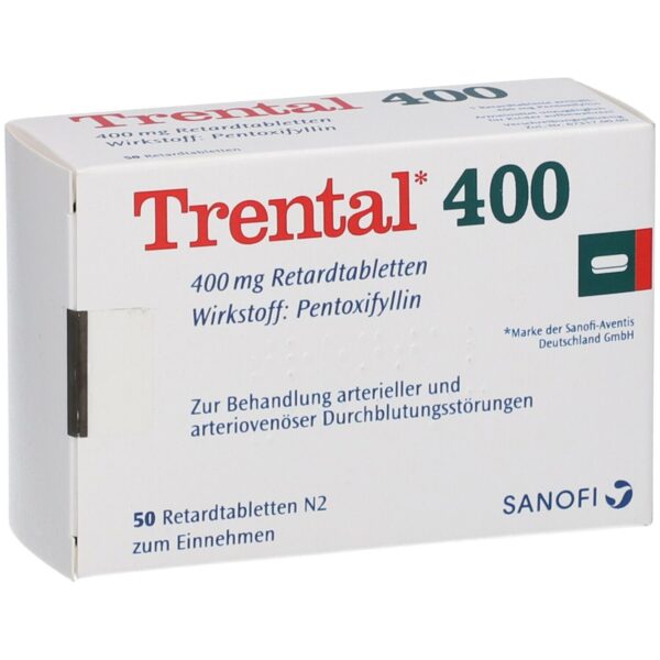 Trental 400 Tablet PR