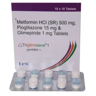 Triglimisave 1 Tablet SR