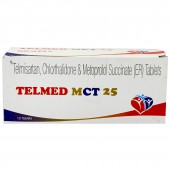 Telmed Mct 12.5mg/25mg/40mg Tablet