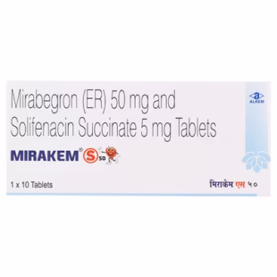 Mirakem S 50mg/5mg Tablet ER
