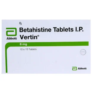 Vertin 8mg Tablet
