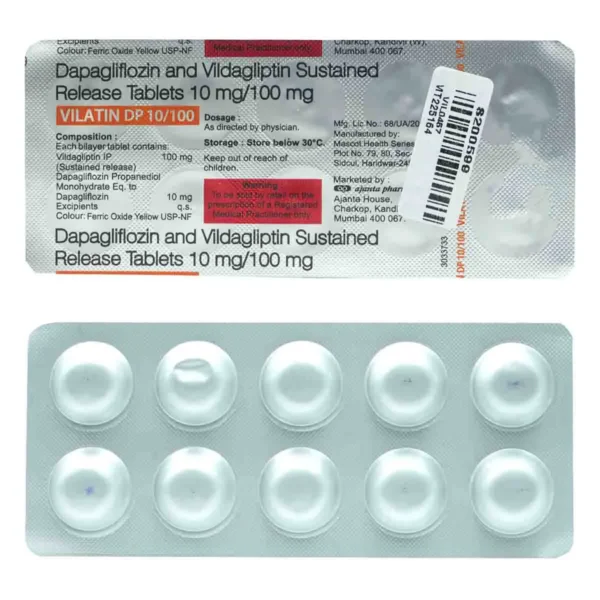 Vilatin DP 10/100 Tablet